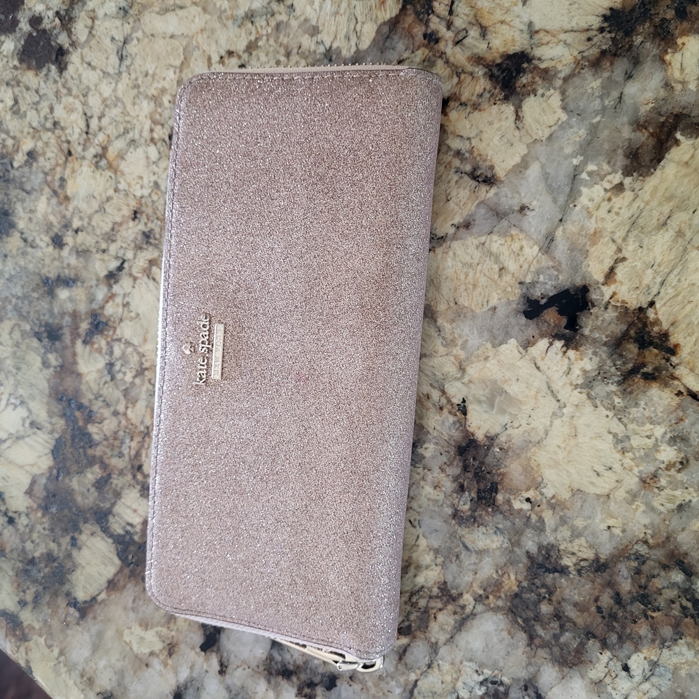Kate Spade Gold Wallet
